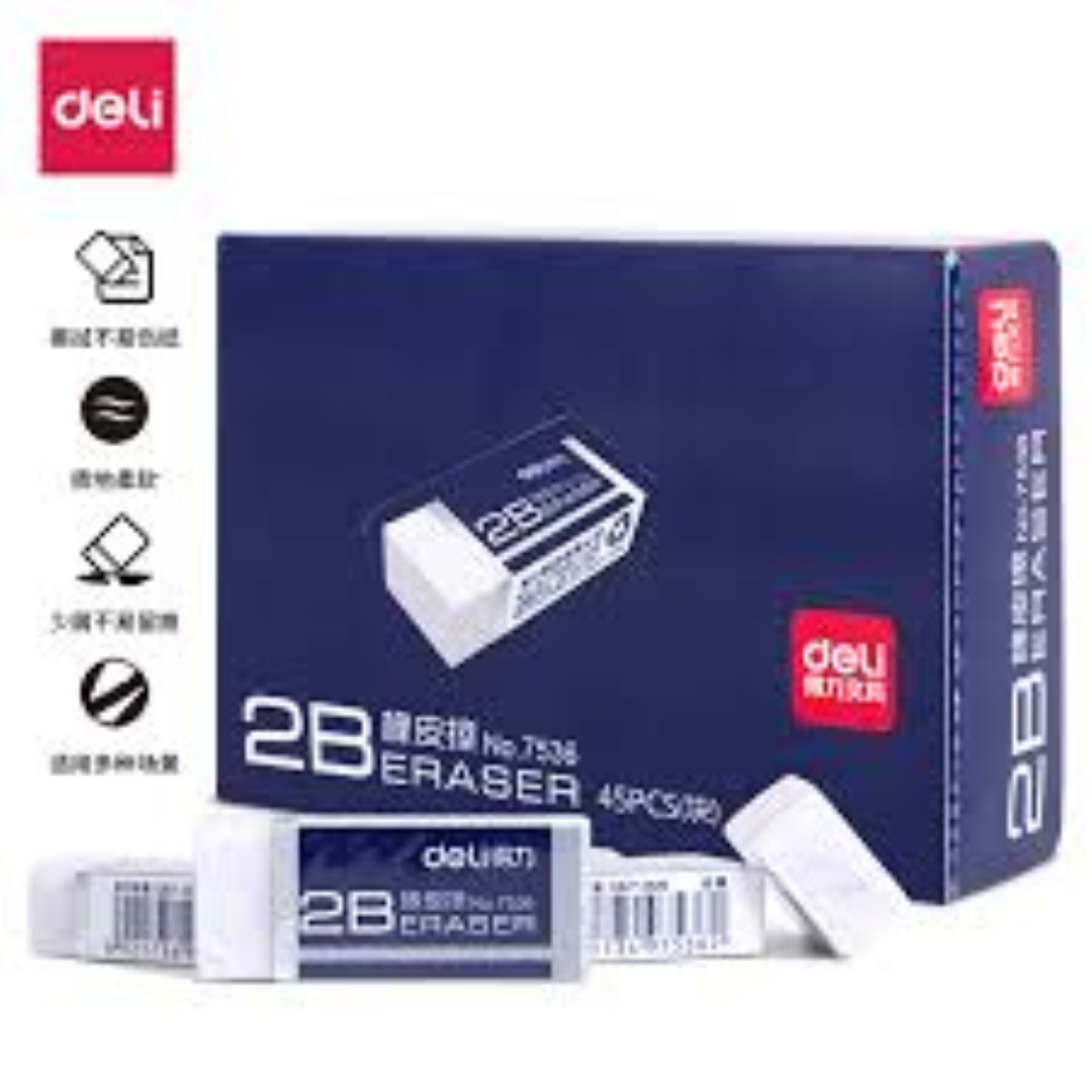 DELI ERASER PVC 7536